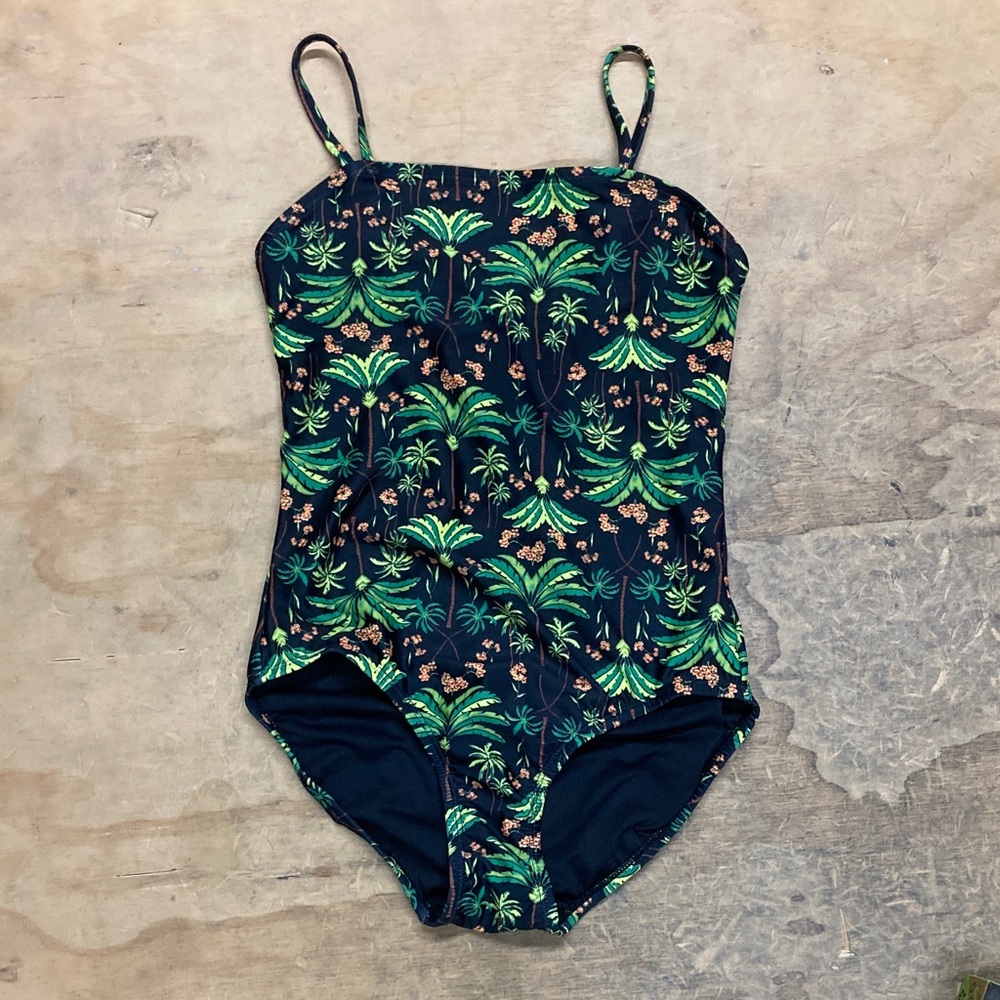 Old Navy Kids One Piece Swimsuit - Green and Black